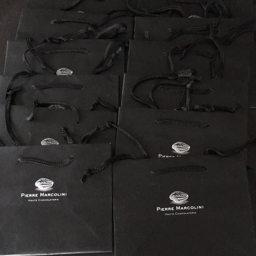 Pierre Marcolini haute Chocolate 🍫 shopping bags
